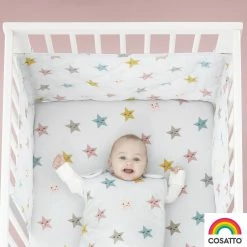 Rosenthal Cosatto Fairy Happy Stars Cot Bumper Bedding