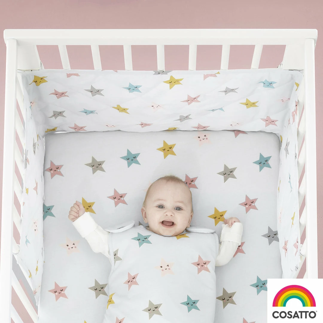 Rosenthal Cosatto Fairy Happy Stars Cot Bumper Bedding