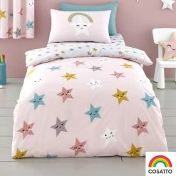 Rosenthal Single Bedding Cosatto Happy Stars Single Bed Duvet Cover Set