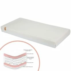 Mattresses Cuddleco Harmony Hypoallergenic Bamboo Sprung Cot Bed Mattress