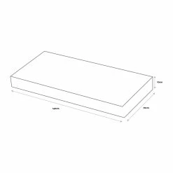Mattresses Cuddleco Harmony Hypoallergenic Bamboo Sprung Cot Bed Mattress