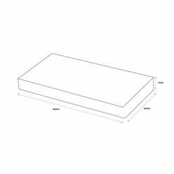 Mattresses Cuddleco Harmony Hypoallergenic Bamboo Sprung Cot Mattress