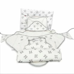 Clair De Lune Rachel Riley Bunny Baby Essentials Bundle With FREE Bunting Gifts