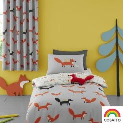 Rosenthal Cosatto Mister Fox Pencil Pleat Curtains - 66