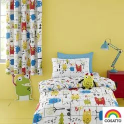 Rosenthal Cosatto Monster Mob Pencil Pleat Curtains - 66