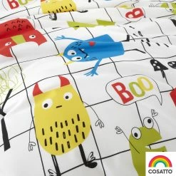 Rosenthal Single Bedding Cosatto Monster Mob Single Bed Duvet Cover Set