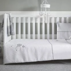 Clair De Lune Over The Moon Cot/Cot Bed Quilt & Bumper Bedding Set