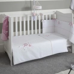 Clair De Lune Over The Moon Cot/Cot Bed Quilt & Bumper Bedding Set