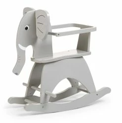 Cuddleco Childhome Grey Rocking Elephant Toys