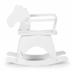 Cuddleco Toys Childhome White Rocking Horse