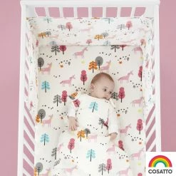 Rosenthal Soft Sheets Cosatto Unicorn 2 Pack Fitted Cotton Single Bed Sheets